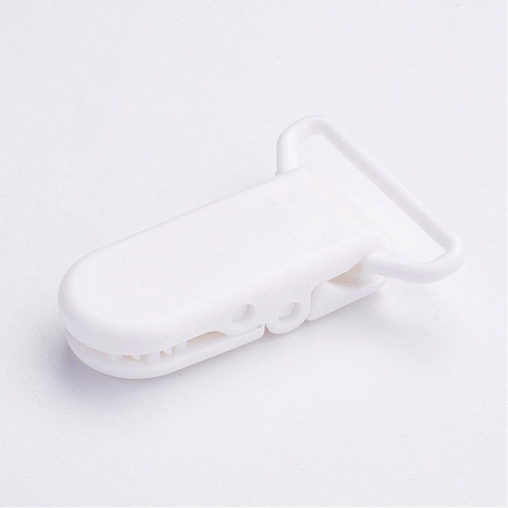 5 unidades colores variados de Clips acrílicos porta chupetes