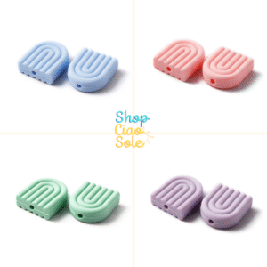 Unidad de Cuenta de Silicona BPA FREE forma de Arcoíris (4 Modelos)