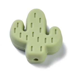 Unidad de cuenta de silicona forma de Cactus BPA FREE
