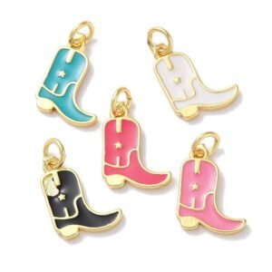 botas baño de oro enchapadas