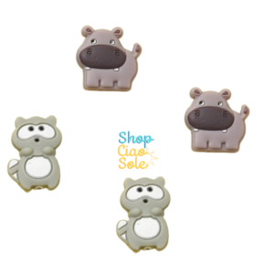 Unidad de Cuenta de Silicona BPA FREE Animales (2 Modelos)