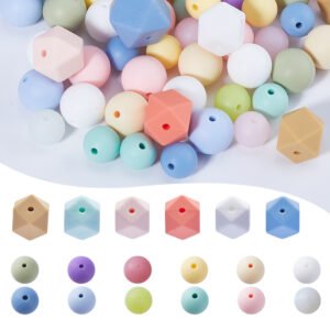 Cuentas de Silicona Libres de Bpa Para porta Chupetes