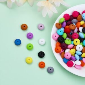 Cuentas de Silicona Libres de Bpa Para porta Chupetes