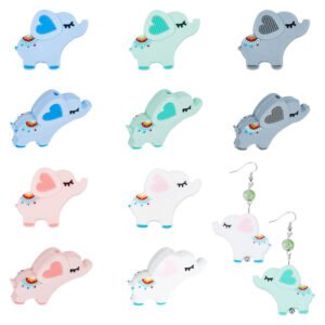 Cuentas de Silicona Libres de Bpa Para porta Chupetes