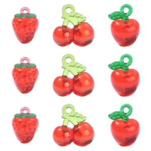 Dijes Frutas en par (3 modelos)