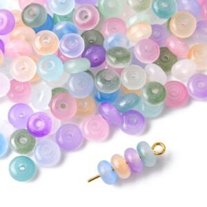 40 Unidades de Mix de cuentas de vidrios 6.5MM