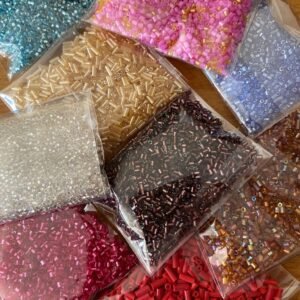 25gr de Mostacillas y Canutillos varios colores