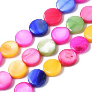 20 unidades planas y redondas 10mm