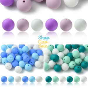 Cuentas de Silicona Libres de Bpa Para porta Chupetes