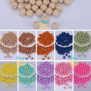 Cuentas de Silicona Libres de Bpa Para porta Chupetes
