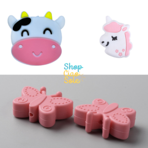 Unidad de cuenta de silicona Diferentes formas BPA FREE (3 modelos)