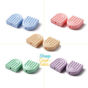 Unidad de Cuenta de Silicona BPA FREE forma de Arcoíris (5 Modelos)